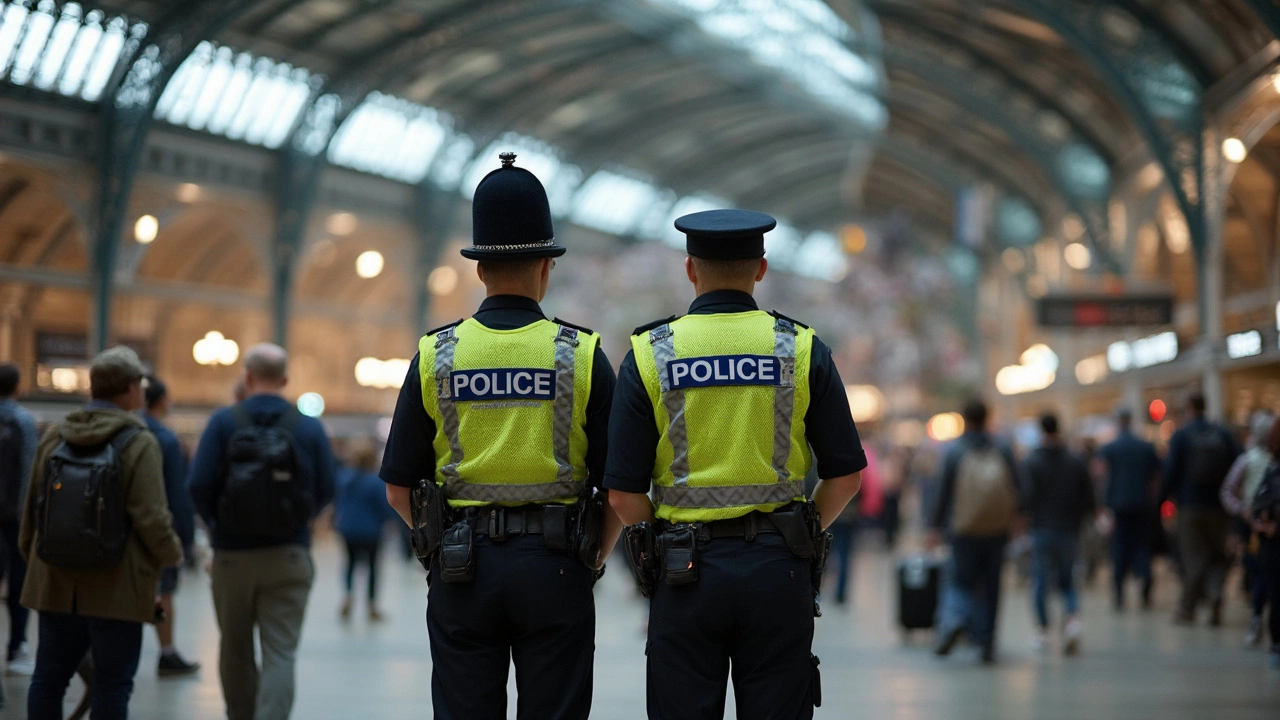 Imitation Firearm and Knife Seized in Police Operation at King's Cross Station