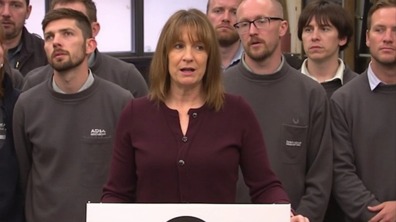 Factory Workers Overshadow Rachel Reeves’ Transport Investment Speech in Rochdale