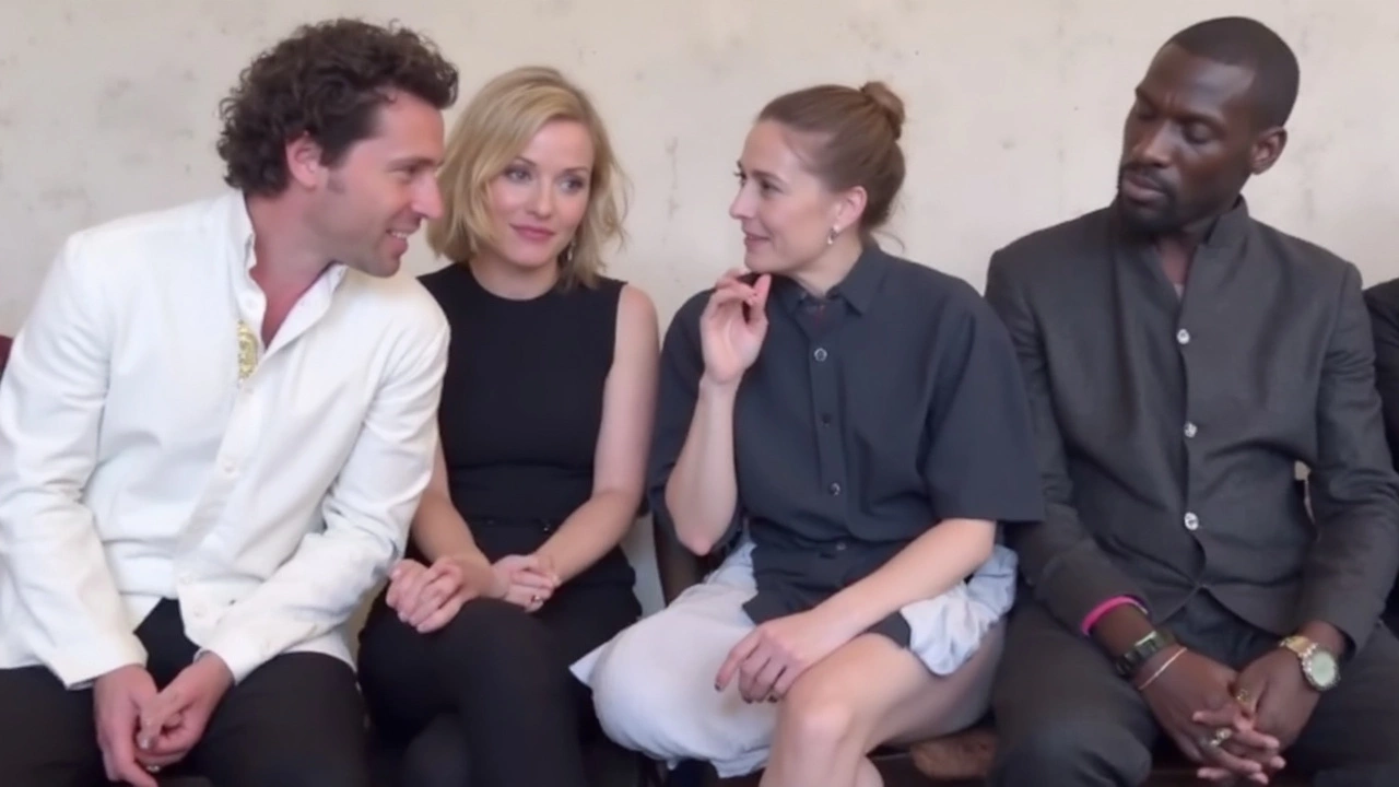 Gillian Anderson's Viral Stare Upstages Paris Fashion Week at Jacquemus Show