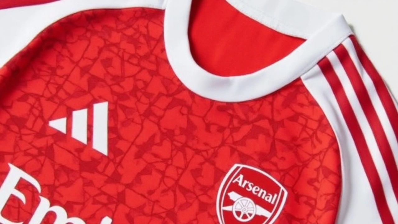 Arsenal 2025/26 Third Kit Leak Reveals Maroon, Gold, and White Retro Flair